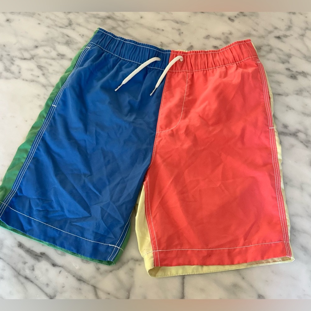 GAP Kids Colorblock Swim Trunks - Boy’s Size XXL (14-16)
